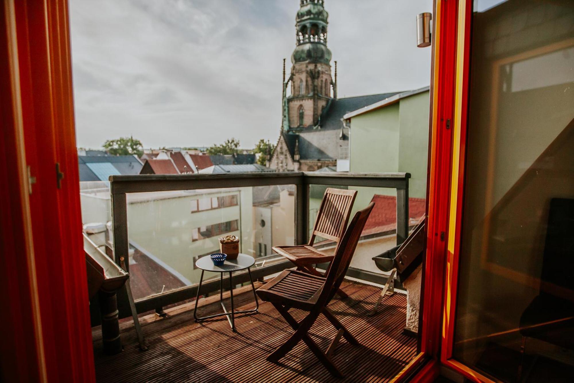 Traumhaftes Apartment Am Dom Mit Grosser Dachterrasse Zwickau Exterior photo